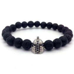 Imperial Helmet Charm Bracelet