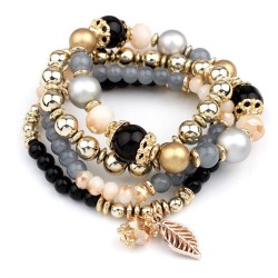 4pc/Set Multilayer Bead...